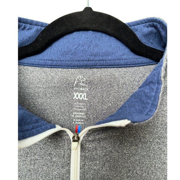 Heather Performance Q-Zip - Picture 3 of 3